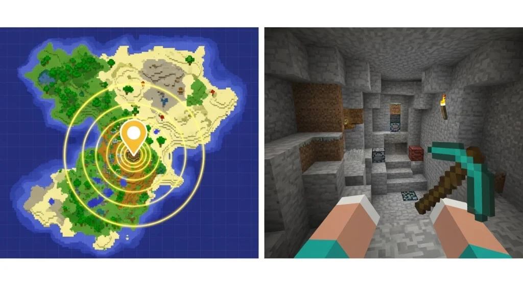 Use the Stronghold Finder